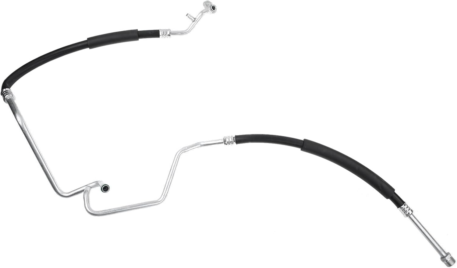 A-Premium A/C Suction Line Hose Assembly Compatible with Chrysler Grand Voyager, Town & Country, Dodge Caravan, Grand Caravan, Plymouth Voyager, Compressor to Evap