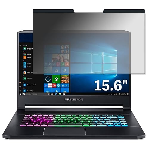 acer PT515-51-F76Y7 (Predator Triton 500) 15.6�C���` 16:9 �Ή� �}�O�l�b�g�� �`�����h�~�t�B���^�[ �v���C�o�V�[�t�B���^�[ �u���[���C�g�J�b�g �p�\�R�� PC �t���ی�t�B���� ���ʎg�p�\ ���˖h�~ ��