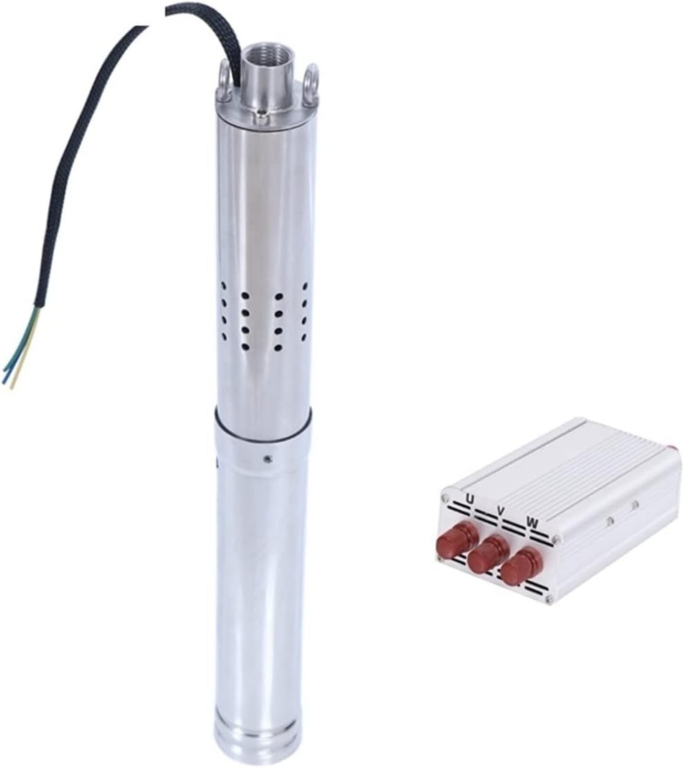 Mini Power Small Pump 24v dc Solar Water Pump, deep Well Submersible Pump 50mm (2 inch) Small Diameter Solar Submersible Well Pump (Voltage : 24 Volt DC)