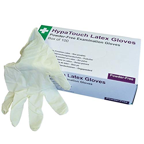 Preisvergleich Produktbild HypaTouch Latex-Handschuhe, Medium, puderfrei