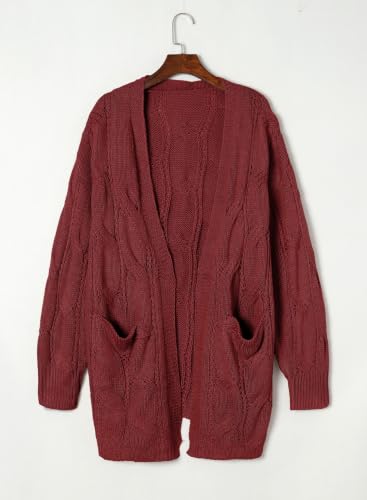 Image of Dokotoo Women Long Cardigan Open Front Knit Sweater 2026