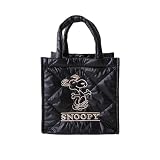 スヌーピー 【パフィーキュービックバッグ】 ショルダーバッグ 2WAY 肩掛け 軽量 かばん ミニトート 小さめ SNOOPY