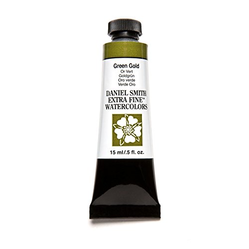 Daniel Smith, Green Gold Extra Fine Watercolor 15Ml Paint Tube, 0.5 Fl Oz (Pack Of 1) #TOP4