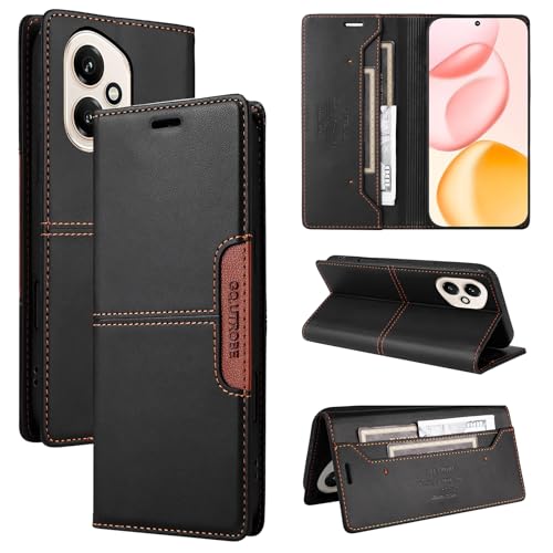 �Ή��@�� for Honor 400 �t���b�v�L�b�N�X�^���h�iPU���U�[�j�}�O�l�b�g�J���J�[�h�X���b�g�t�����z�^�ی�P�[�X Black