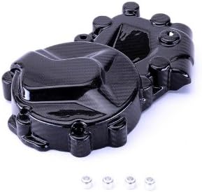 Bestem Caron Fiber Left Side Engine Alternator Cover Twill for 2009 - 2019 BMW S1000RR