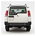 KUAFU Rear Bumper Compatible with 1999-2004 Land Rover Discovery 2 Ⅱ Powder Coated Steel Off-road Black