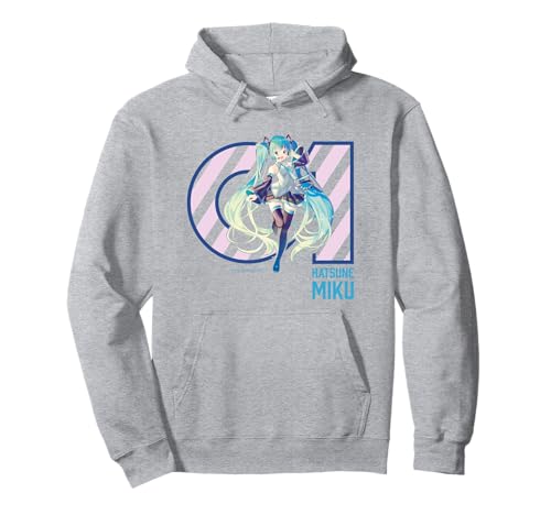 Image of Hatsune Miku 01 Anime Vocal Software Mascot Pullover Hoodie