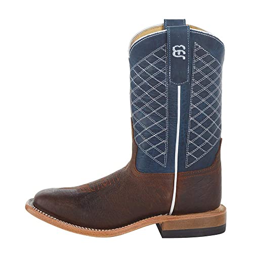 Anderson Bean AB Kids Toast Bison Blue Lava Square Toe Boot3