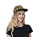 Banana Snapback Hat for Men Women, Hip Hop Style Funny Fruit Pattern Baseball Cap Flat Bill Hats Adjustable Trucker Sun Hat