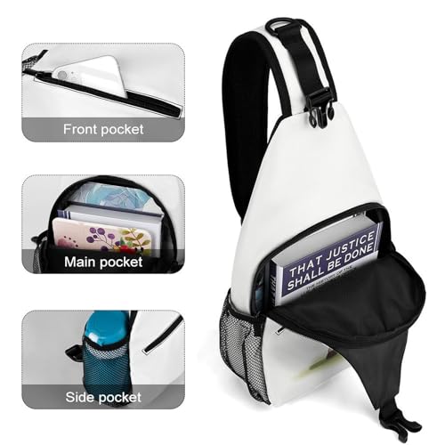 Sling Bag Mochila cruzada casual para senderismo y viaje miniatura 4