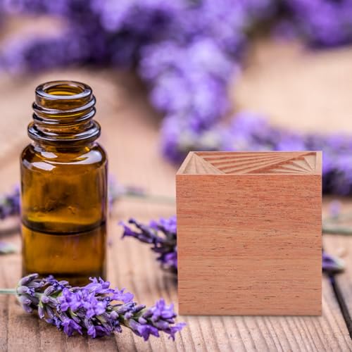 Difusor aromático de madera ARTIBETTER 1.57 in cubo miniatura 5