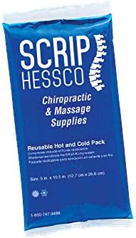 Paquete de gel reutilizable para frío y caliente, paquete de hielo de gel de 5 x 10.5 pulgadas, duradero, permanece flexible cuando se congela,