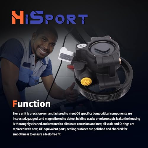 HiSport Power Steering Pump with Pulley 20282 2L3Z3A674AARM by HiSport - Used condition - Image 5