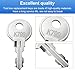 K799 Tool Chests Keys for Weather Guard Cabinet Lock, Pre-Cut Replacement Toolbox Keys for Weather Guard Truck Tool Box (2 PCS)