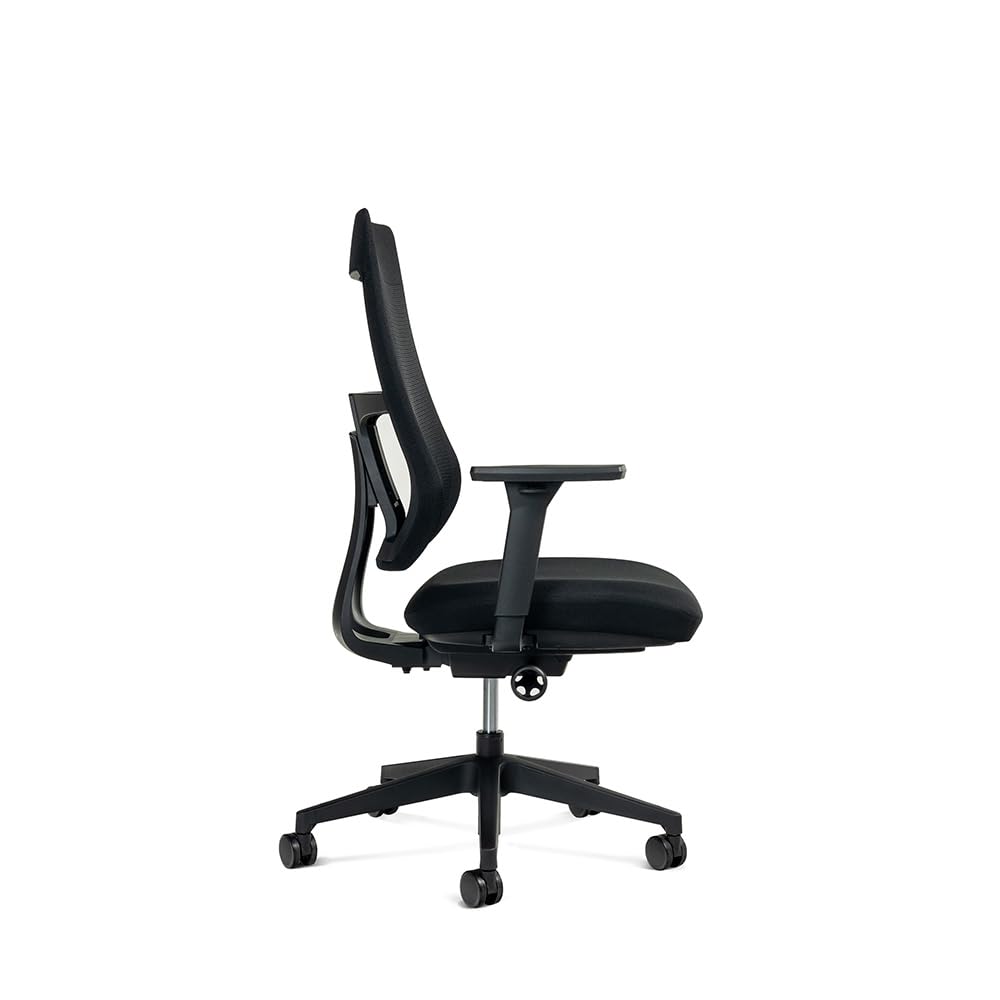 Rocada Silla operativa Profesional 934M. Color Asiento Negro.
