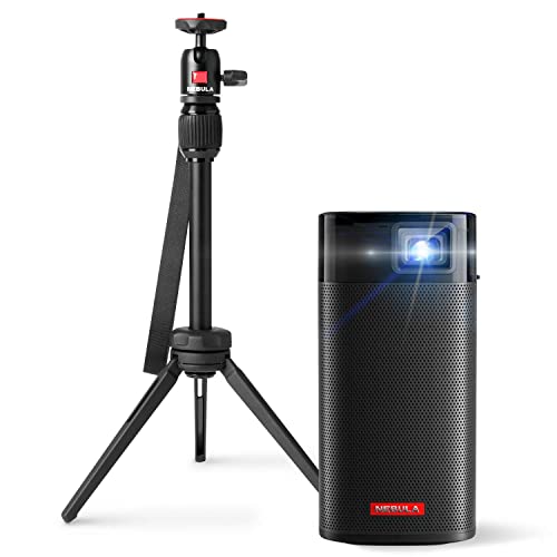 Anker Nebula Apollo Projector with Adjustable Tripod Stand,Universal Mount and Swivel Ball Head