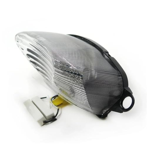 Luz trasera de freno premium con intermitentes ahumados para motocicleta Super Hawk 1998-2005