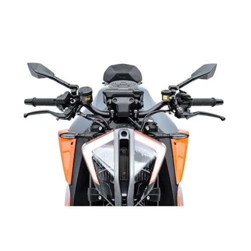 Espejo de amplio alcance transparente para moto con reflector regulable bilateral 4