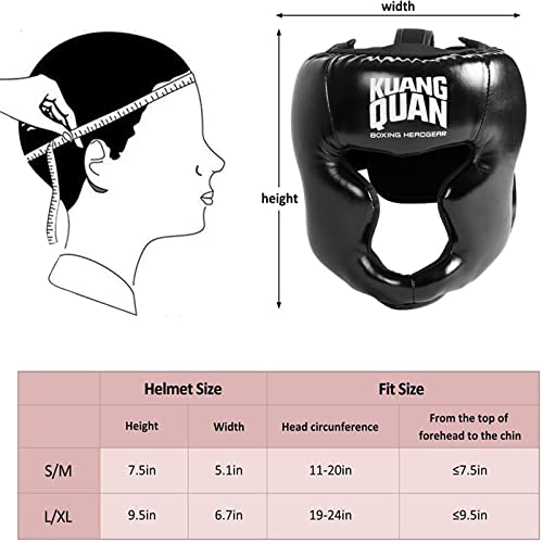 Boxing Headgear Light Comfortable Can Be Used For Mma Muay Thai Combat Boxing Karate Taekwondo Martial Arts Helmet #TOP6