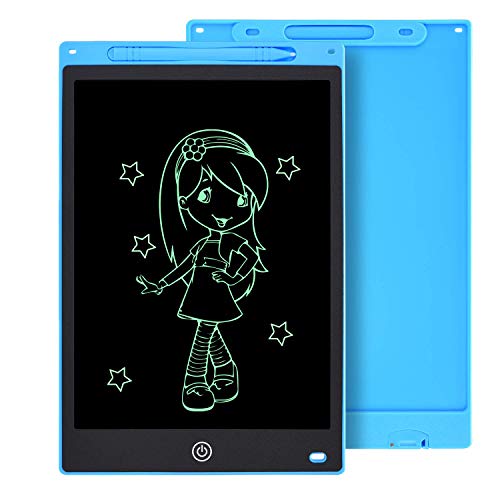 12 Inch Reusable LCD Writing Tablet Ewriter, Doodle Drawing Pad Game Playing Board