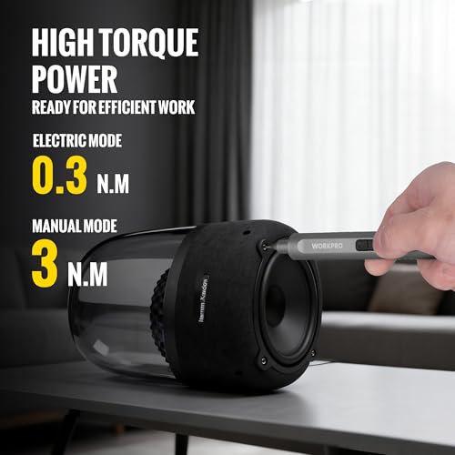 WORKPRO Mini Electric Screwdriver with Magnetize - image 3