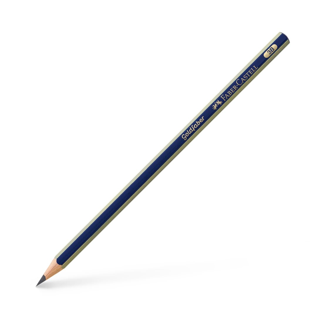 Gold Graphite Pencil - 3B Box Of 12