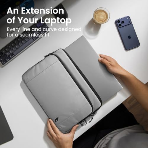 Image of tomtoc Slim & 360 Protective Laptop Case for 14-inch Laptop | HP Lenovo Dell Acer ASUS Samsung Razer Chromebook, Water-Resistant 13.5-14.4 Inch Case with CornerArmor