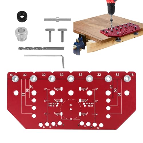Gabarit d'armoire de précision avec guides de perçage répétitifs sans erreur - 2