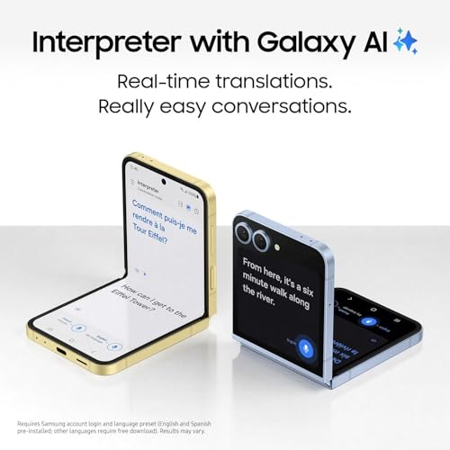 Image of Samsung Galaxy Z Flip 6, 256GB, Mint - Unlocked (Renewed)