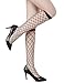 Fishnet Knee-High Sock for Women Fashion Sock Knee High Fishnet Hosiery for Party (Large Mesh)