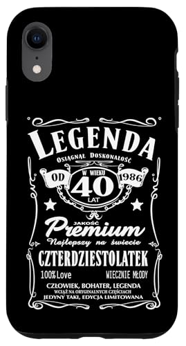 1986 40 Urodziny Polska Koszulka Urodzinowa Prezent 40 Lat �X�}�z�P�[�X iPhone XR �p