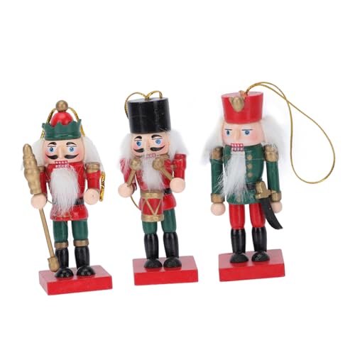 MUELODSIC 3 Piezas Colgantes de Navideños Decoración Colorida para Árbol y Fiesta Navideño