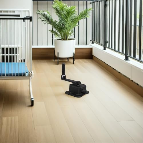 Manivela para tendedero de ropa resistente que soluciona el cambio de poleas de techo 6