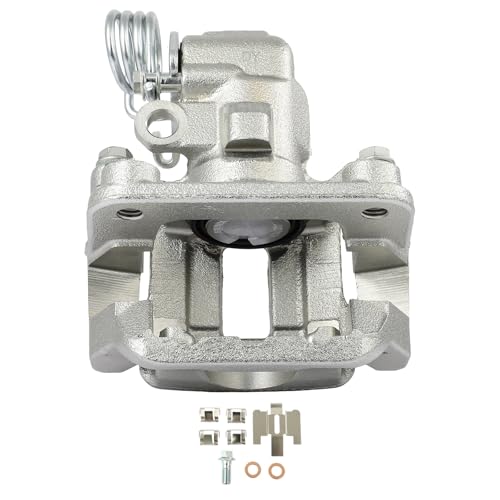 Image of 18B4825A Rear Left Disc Brake Caliper w /Bracket