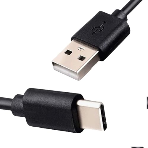 T-ProTek Cable de carga USB-A a USB-C negro para cámara OM System OM-1 Mark II - imagen 4