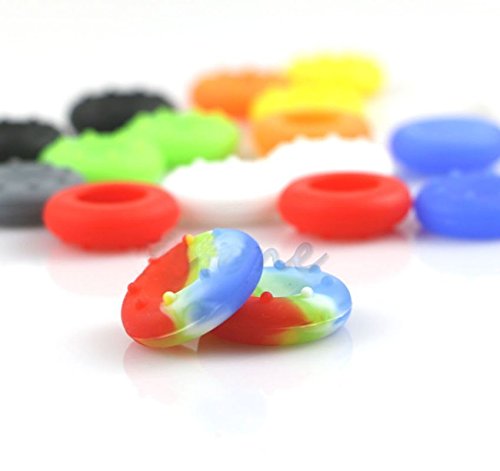Beautymood 40Pcs Colorful Silicone Accessories Replacement Parts Thumb Grip Cap Cover For Ps2, Ps3, Ps4, Ps5, Xbox 360, Xbox One Controller #TOP5