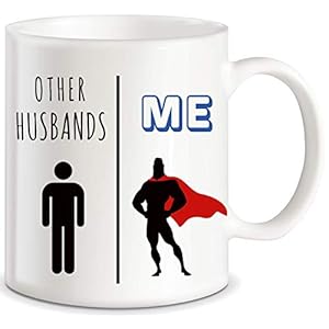 My Husband Vs Other Husbands Funny Coffee Mug Best Anniversary Birthday Valentines Day Gifts For Husband Men Unique Present Idea From Wife Fun Novelty Coffee Cup For Mr