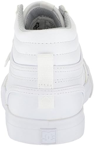 DC Unisex-Child Youth Evan Hi Skate Shoes, White, 1.5 M US Little Kid | Image 2