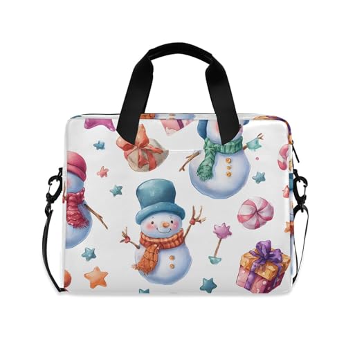 Funda maletín para laptop 13-15.6 pulgadas ALAZA Snowman miniatura 1