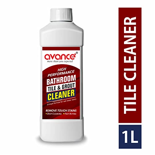 Image of Avance Bathroom Tile & Ceramic Cleaner, Hard water Marks, Limescale & Soap Deposits (1Litre)