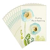 Hallmark Sympathy, Get Well, Thinking of You Cards Pack, So Sorry (10 Cards with Envelopes)