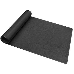 Treadmill Mat 78″x36″, WERCHO Walking Pad Mat for Carpet Hardwood Floors 6mm Heavy-Duty Exercise Equipment Mat for Treadmil Pad, Rowing Machine, Spin Bike, Elliptical Trainer, Home, Gym