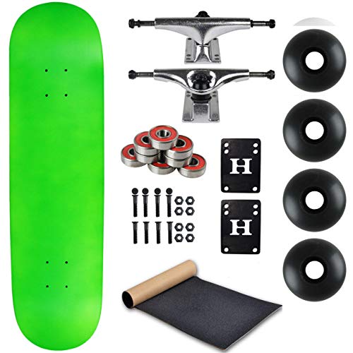 Moose Complete Skateboard Neon Green 7.5