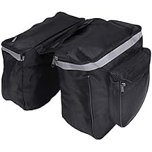 Bike Saddle Bag, 25 L Bike Panniers Trunk Bag Bike Bag Accessories Panniers with Reflective Trim for Bike Rear Rack Bag