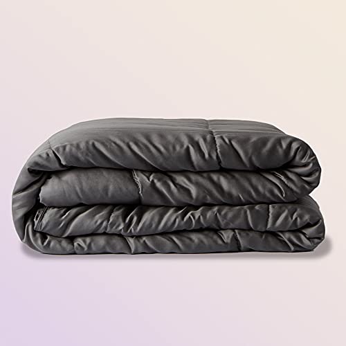 Sheets & Giggles Eucalyptus, Down Alternative Comforter. Just Like Our Eucalyptus Lyocell Sheet Sets, Our Soft, Fluffy Eucalyptus Comforter is Cooling and Allergen-Free â€“ King, Grey