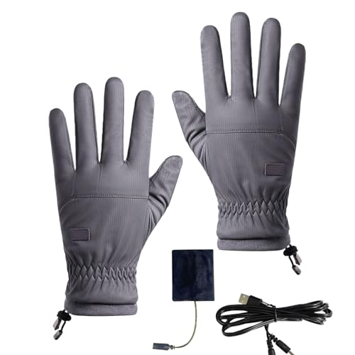 Guantes de invierno con calefacción USB y diseño ergonómico cortavientos