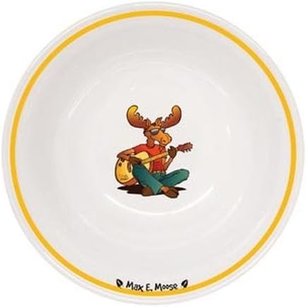 Durable Melamine Bowl 6-inch, Moose