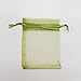 Produktbild SASDA 50pcs Organza Schmuck Beutel kleinen Geschenk-Taschen Beutel 9x12cm Schmuck Verpackung Anzeige Tunnelzug Organza Beutel Verpackung für Schmuck Verpackung Beutel,Armeegrün,1lot (50pcs)