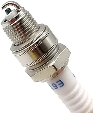 10pcs Outboard Yacht Spark Plug E6TC /Fit For BP7HS 145BU Z41 W5BC N14YC L87YC W22FP-U BP6HS BP5HS C42CFS 4113 14-5BU L82YC F85CP Engine Spark Plug