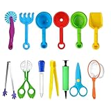 13 Pcs Sensory Bin Filler,Sensory Bin Tools, Fine Motor Skills Handy Scooper Set,Sensory Bin Toys,Fine Motor Skill Development